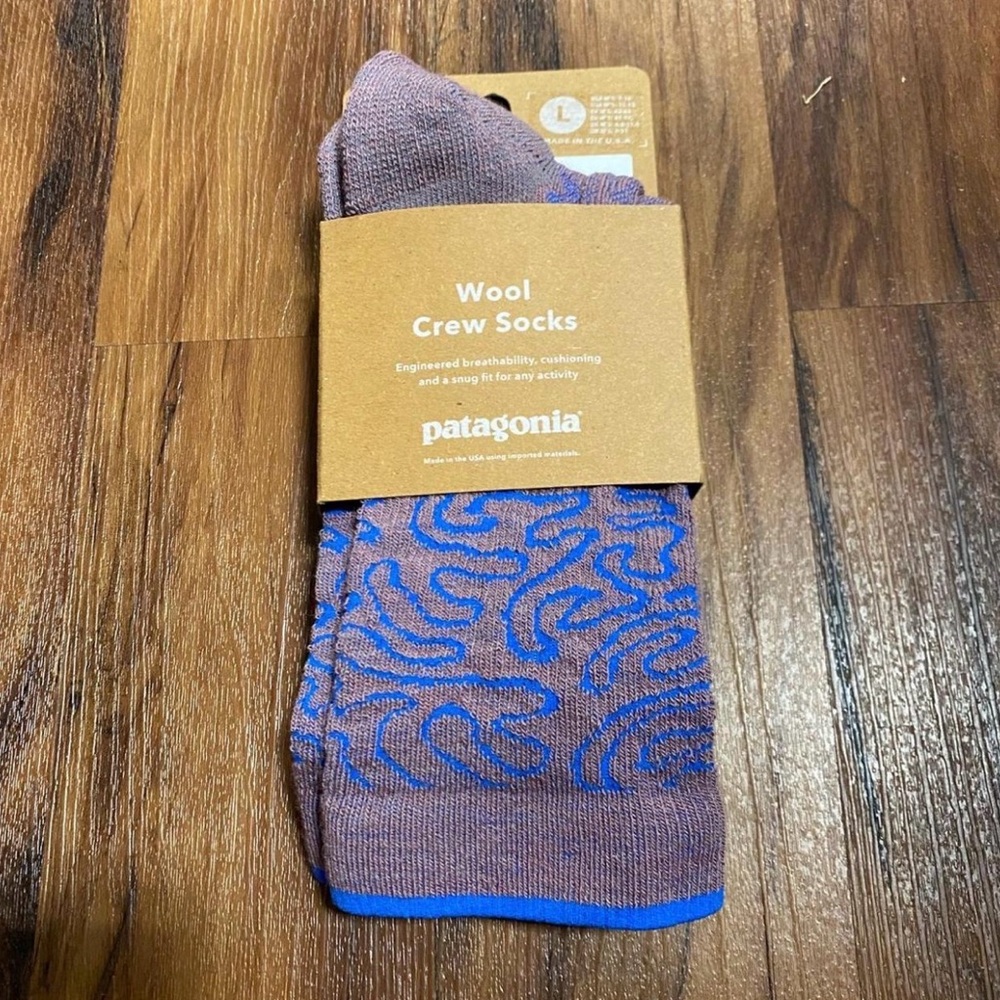 Patagonia Wool Crew Socks Mens